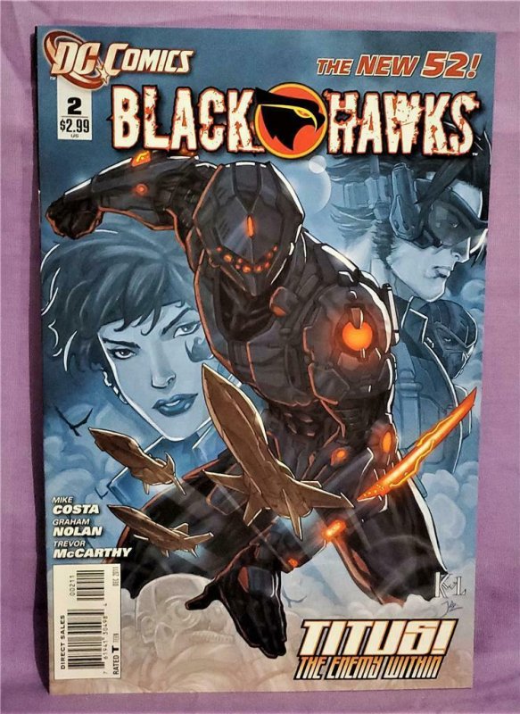 BLACKHAWKS #1 - 8 Mike Costa Graham Nolan 1st Mother Machine DC New 52 (DC, 2011 