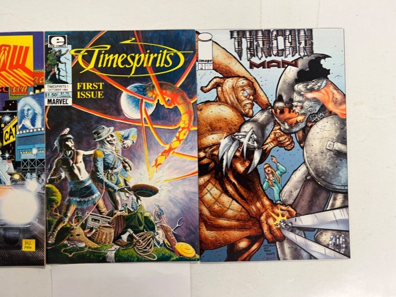 3 Indie Comics Shadow # 16 + Time Spirits # 1 + Tincan Man # 3 59 JS70