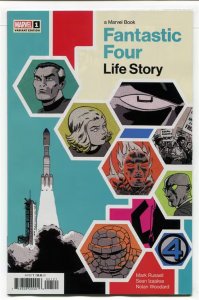 FANTASTIC FOUR LIFE STORY (2021 MARVEL) #1 VARIANT MARTIN VAR