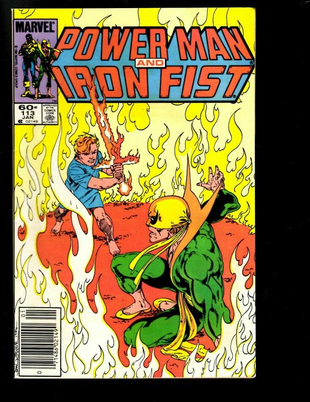 10 Power Man Iron Fist Marvel Comics 108 110 112 113 114 115 116 117 118 119 WS6