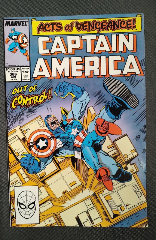 Captain America #366 (1990)
