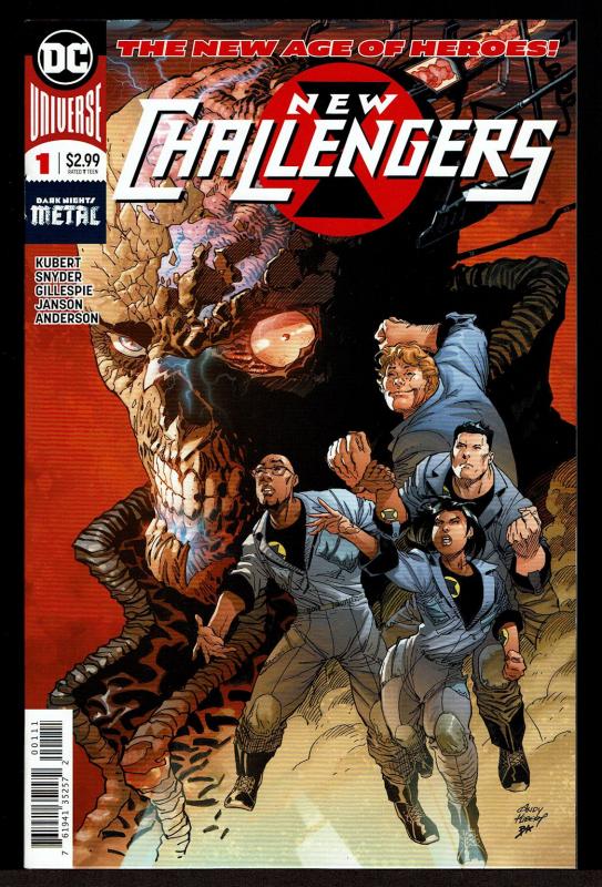 New Challengers #1 Dark Nights Metal Tie-In (Jul 2018, DC)  9.4 NM