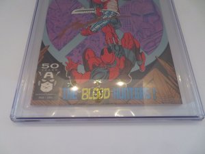 Marvel X-Force #2 2nd App Deadpool (1991) signed Liefeld CGC SS Grade 9.8 White