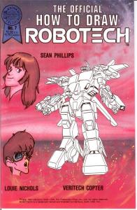 HOW TO DRAW ROBOTECH (BL) 7 VF Sept. 1987 COMICS BOOK COMICS BOOK