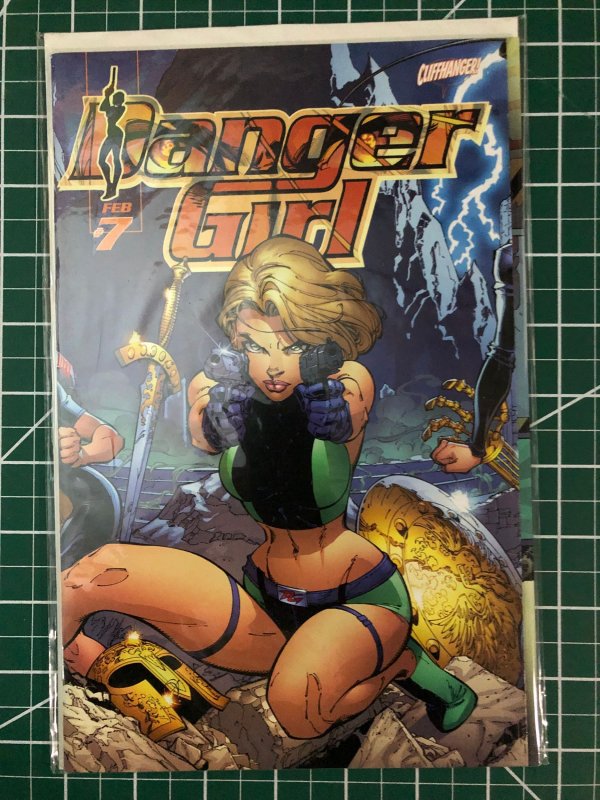 Danger Girl Special (2000) + 2, 3, 7 (1997) Campbell, Hughes art