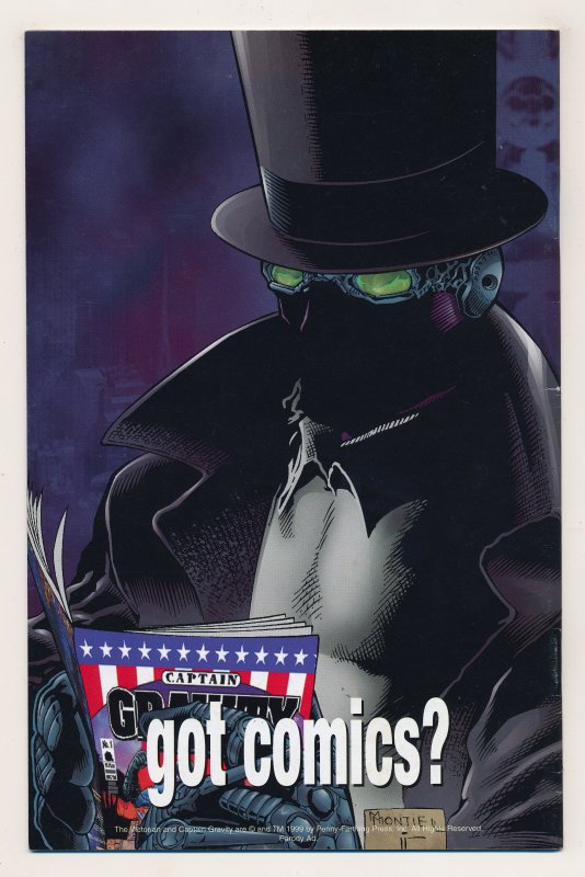 Captain Gravity (1998 Penny Farthing Press) #1-4 FN+ to NM Complete series