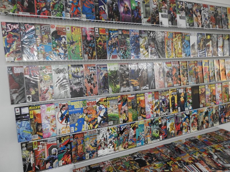 Huge Lot 160+ Comics W/ Spider-Man, Superman, Spawn, +More! Avg VG Condition