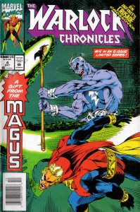 Warlock Chronicles #4 (Newsstand) GD ; Marvel | low grade comic Infinity Crusade
