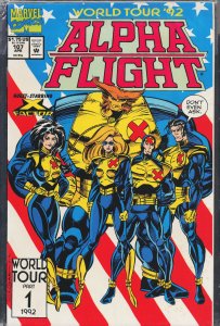 Alpha Flight #107 (1992) Alpha Flight