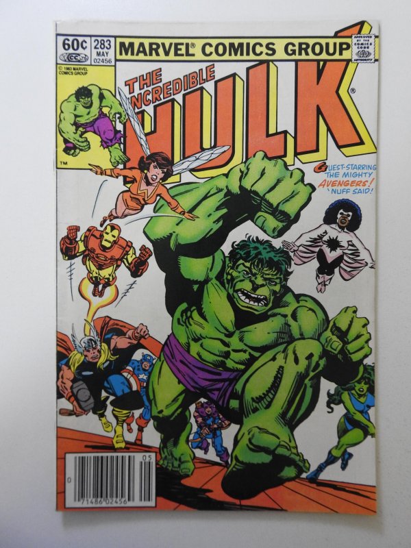 The Incredible Hulk #283 Newsstand Edition (1983)