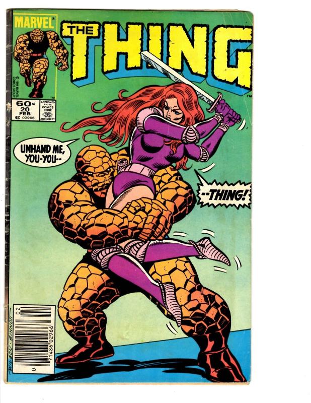 10 The Thing Marvel Comics # 16 17 18 19 20 21 22 23 24 25 Fantastic Four BH17