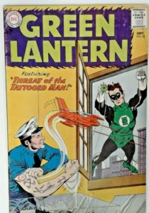 GREEN LANTERN #23  (1963)  1st app. of Tattooed Man VG  DC Comic