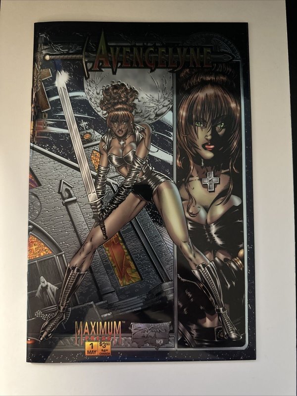 Avengelyne #1 VFNM Chromium Cover 1995 Maximum Press
