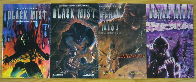 Black Mist #1-4 VF/NM complete series - caliber comics - james pruett 2 3 set