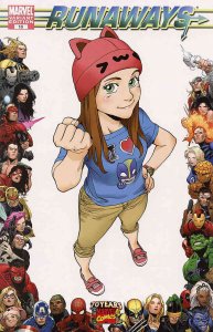 Runaways (3rd Series) #13A VF/NM ; Marvel | 70th Anniversary Frame Variant