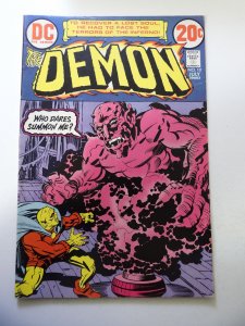 The Demon #10 (1973) FN- Condition indentations fc