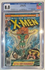 (1976) X-MEN #101 CGC 8.0 OW/WP! 1st appearance of PHOENIX!