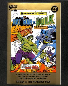 Batman Vs. The Incredible Hulk #1 VF/NM 9.0
