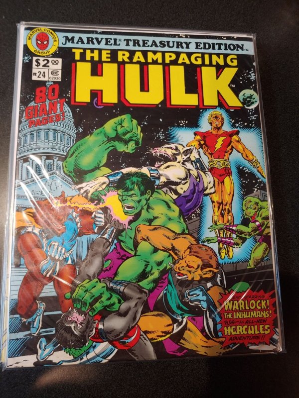 MARVEL TREASURE EDITION #24 THE RAMPAGING HULK