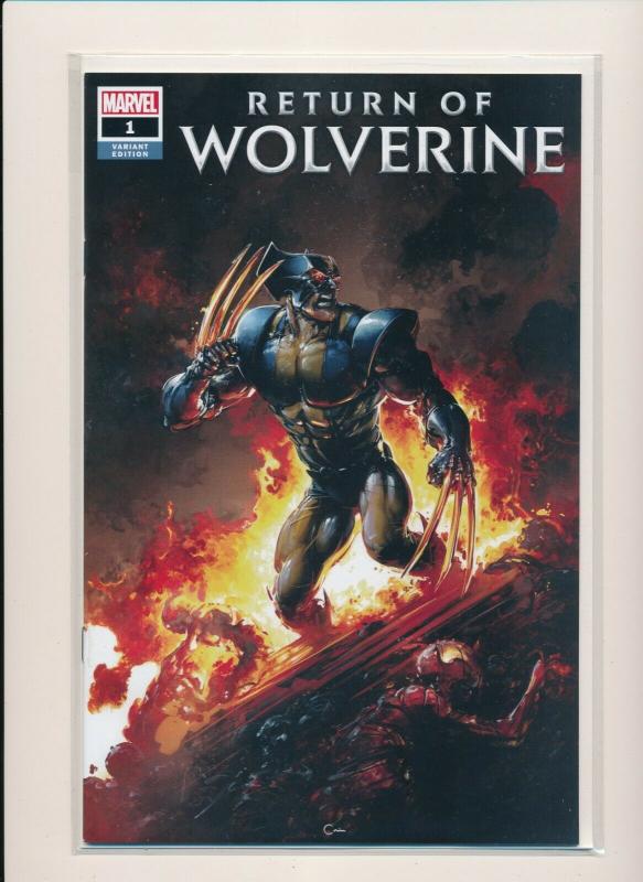 Marvel RETURN OF WOLVERINE #1 Clayton Crain VARIANT FIRE NEW CLAWS  NM (RS7) 