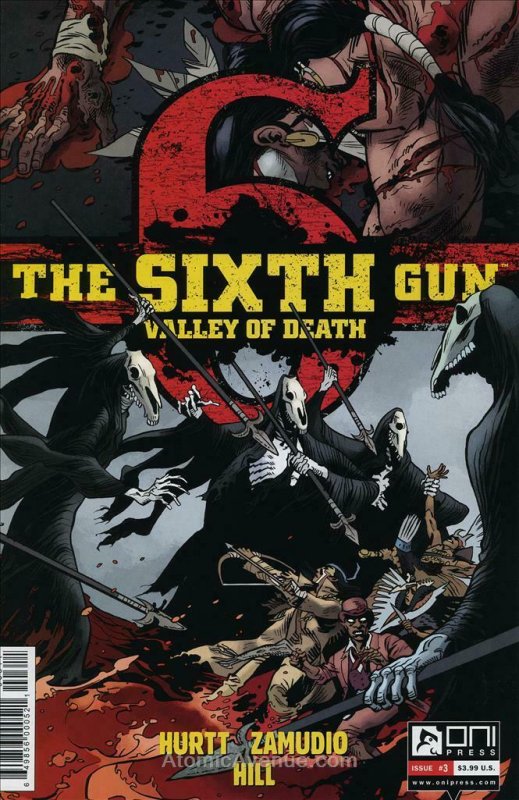 Sixth Gun, The: Valley of Death #3 VF; Oni Press | save on shipping - details in 