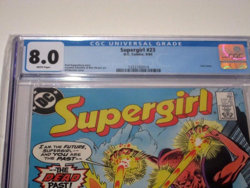 Supergirl #23 (DC Comics) - CGC Rated 8.0