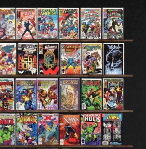 Huge Lot 150+ Comics with Captain America, Silver Surfer & More!