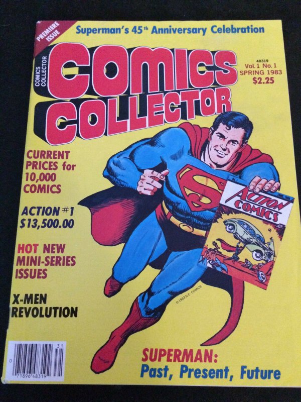 COMICS COLLECTOR #1 Spring 1983, Fine Condition