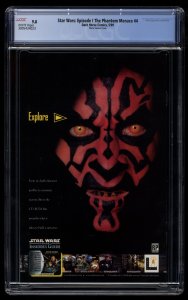 Star Wars: Episode I - The Phantom Menace #4 CGC NM/M 9.8 Photo Variant