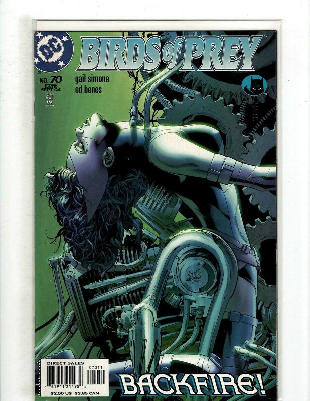 12 DC Comics Birds of Prey 70 74(2) 78(2) 80 81 84(2) Journey 1 2 Jekyll 1 HG2