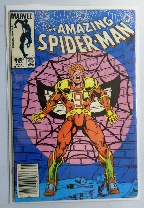 Amazing Spider-Man (1st Series) #264, Newsstand Edition Water Stain 5.0 (1985)