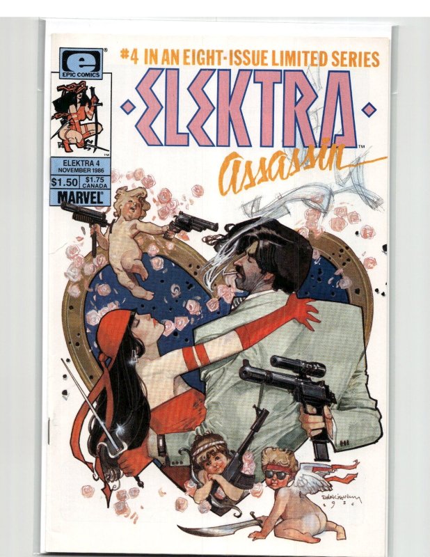 Elektra: Assassin #4 (1986) Elektra