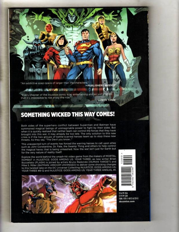 Injustice Gods Among Us Year THREE Vol 2 DC Comics TPB Graphic Novel Comic J340 
