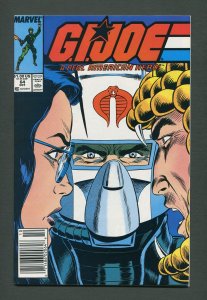 G.I. Joe #64 /  9.0 VFN/NM - 9.2 NM- /  Newsstand /  Mike  Zeck Cover 1987