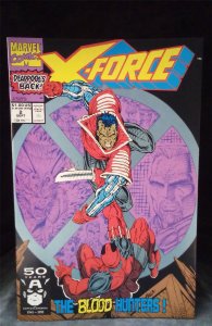 X-Force #2 Direct Edition 1991 Marvel Comics Comic Book