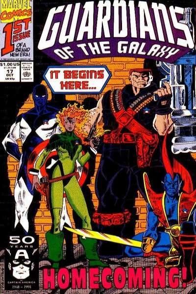 Guardians of the Galaxy (1990 series) #17, NM (Stock photo)