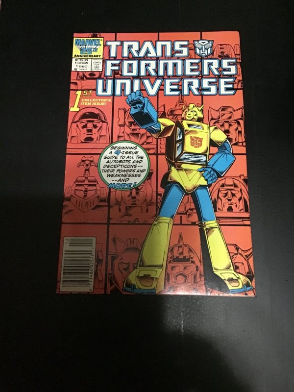 Transformers Universe #1  (1986) Key 1st issue! High-grade! NM- Wow!