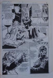 TONY DeZUNIGA original art, ARAK  #39, pg 9, 11x16, Middle eastern scene