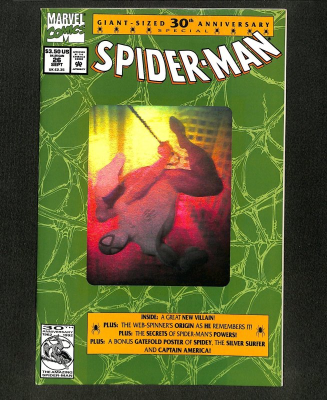 Spider-Man #26 Hologram Cover!