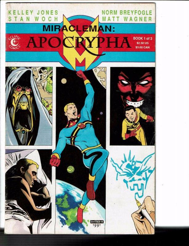 Miracleman: Apocrypha # 1 FN/VF Eclipse Comic Book 1st Print Matt Wagner JB5