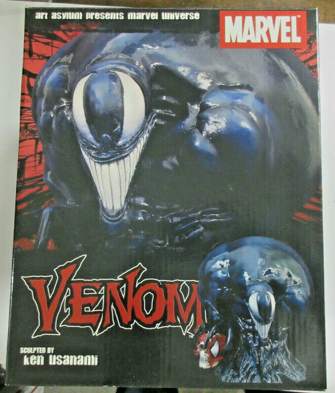 Venom Marvel Universe Spider-Man Art Asylum Bust Diamond Select Toys #635/5000