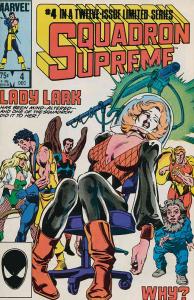 Squadron Supreme #4 FN ; Marvel | Mark Gruenwald Hyperion