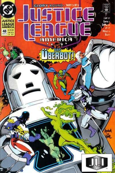 Justice League (1987 series) #48, NM- (Stock photo)