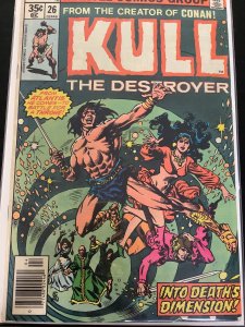 Kull the Destroyer #26 (1978)