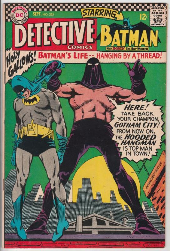 Detective Comics #355 (Sep-66) VF/NM High-Grade Batman