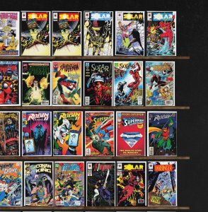 Huge Lot 150+ Comics with Magnus Robot Fighter & More!