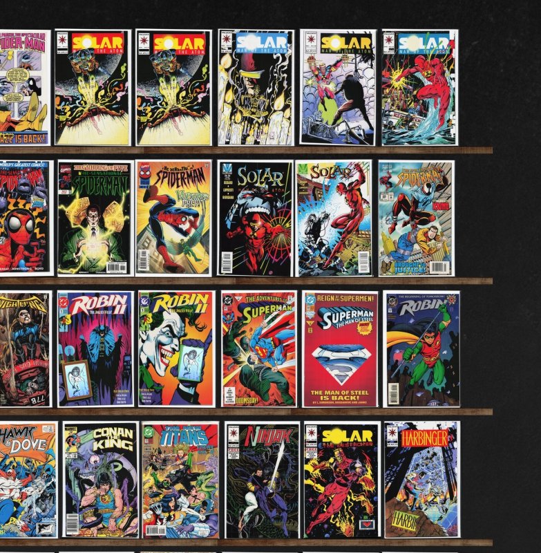 Huge Lot 150+ Comics with Magnus Robot Fighter & More!