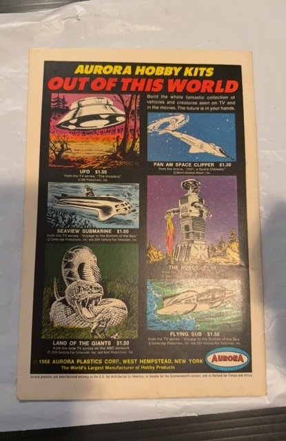 Batman #206 (1968) Thos is the end! Frank Robbins cover art