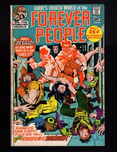 The Forever People #4 (1971)  Jack Kirby FOURTH WORLD  / MB#1