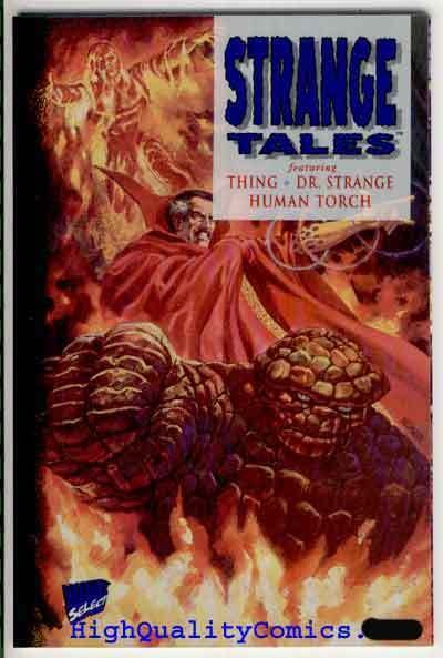 STRANGE TALES #1, NM+, Kurt Busiek, Thing, Dr Strange, more Marvel in store,1994